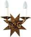 Church wall lamp - 2-026 (2 lights)