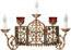 Church wall lamp - 5-4 (5 lights)