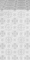 Gornen metallic brocade (white/silver)