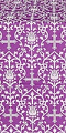 Adamant silk (rayon brocade) (violet/silver)