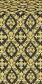 Pochaev metallic brocade (black/gold)