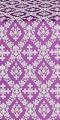 Pochaev silk (rayon brocade) (violet/silver)