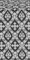 Pochaev silk (rayon brocade) (black/silver)