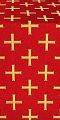 Eufrosinia rayon brocade (red/gold) 