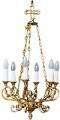 One-layer church chandelier  - 6-4 (6 lights)