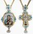 Bishop pectoral set  - A1292 (blue)