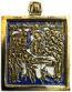 Icon pendant - Dormition of the Most Holy Theotokos
