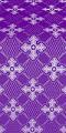 Podolsk silk (rayon brocade) (violet/silver)