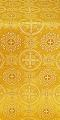 Carpathian silk (rayon brocade) (yellow/gold)