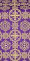 Carpathian silk (rayon brocade) (violet/gold)