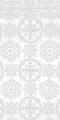 Carpathian silk (rayon brocade) (white/silver)