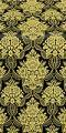 Pavlov Bouquet metallic brocade (black/gold)