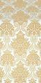 Pavlov Bouquet metallic brocade (white/gold)