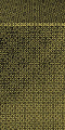 Jerusalem Cross silk (rayon brocade) (black/gold)