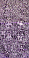 Jerusalem Cross silk (rayon brocade) (violet/silver)
