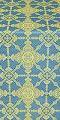 Ouglich metallic brocade (blue/gold)