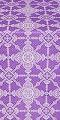 Ouglich metallic brocade (violet/silver)