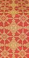 Ouglich metallic brocade (red/gold)