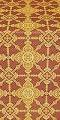Ouglich silk (rayon brocade) (claret/gold)