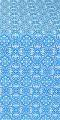 Vasiliya metallic brocade (blue/silver)