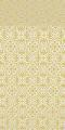 Vasiliya metallic brocade (white/gold)