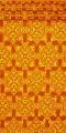 Smolensk Posad silk (rayon brocade) (yellow/gold)