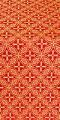Ostrozh silk (rayon brocade) (red/gold)