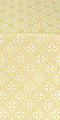 Ostrozh silk (rayon brocade) (white/gold)
