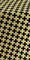 Novgorod Cross metallic brocade (black/gold)