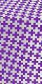 Novgorod Cross metallic brocade (violet/silver)