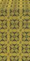 Sebastian metallic brocade (black/gold)