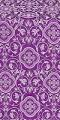 Ascention metallic brocade (violet/silver)