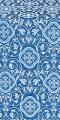 Ascention silk (rayon brocade) (blue/silver)