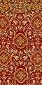 Ascention silk (rayon brocade) (claret/gold)
