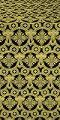 Czar's Cross metallic brocade (black/gold)