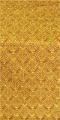 Poutivl' metallic brocade (yellow/gold with claret)