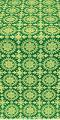 Yaropolk silk (rayon brocade) (green/gold)