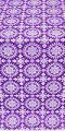 Yaropolk silk (rayon brocade) (violet/silver)