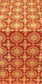 Yaropolk silk (rayon brocade) (red/gold)