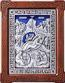 Icon of Nativity of Christ (enameled)