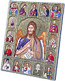 Religious icons: Holy Prophet St. John the Baptist - C401