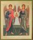 Religious icon: Holy Archangels Michael and Gabriel