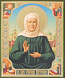 Religious icon: Blessed Eldress Matrona - 2