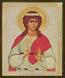 Religious icon: Holy Venerable Sergius and Nikon of Radonezh