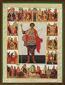 Religious icon: Holy Great Martyr George the Winner (with life scenes)