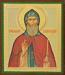 Religious icon: Holy Venerable Makarius of Belevsk, the Wonderworker