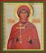 Religious icon: Holy Martyr Phekla