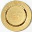 Liturgical plate Cross