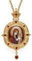 Bishop encolpion panagia no.197