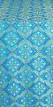 Laurus metallic brocade (blue/silver)